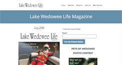 Desktop Screenshot of lakewedoweelife.com